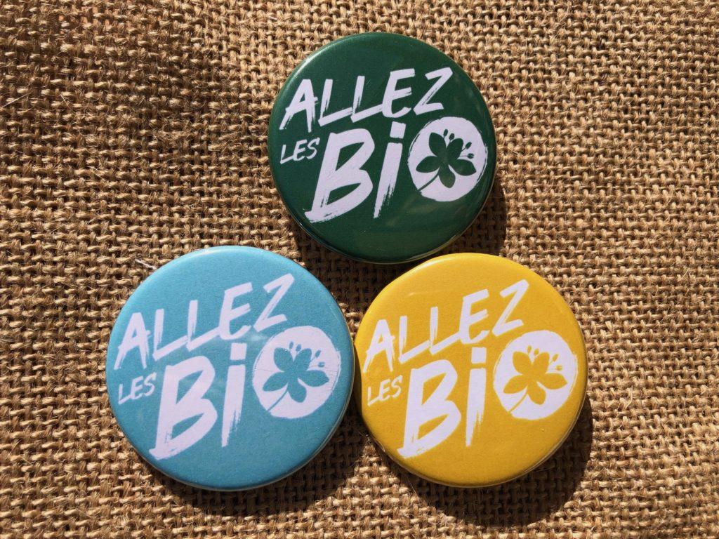 badge allez les Bio