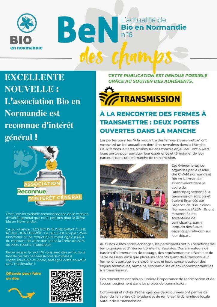 Une de Ben des Champs