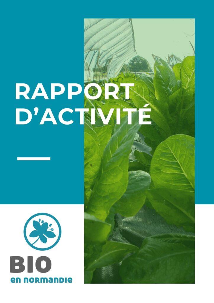 Couverture rapport d'activité